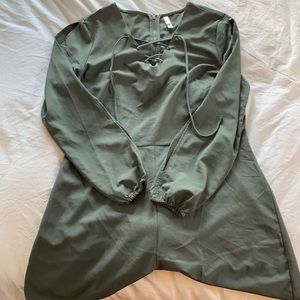 Xhilaratioh Long Sleeve Romper